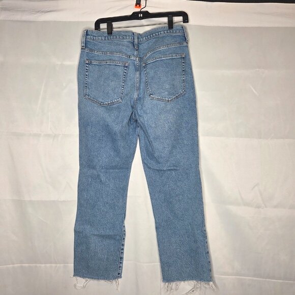 NWT J. Crew Factory Essential Straight Jean in all-day stretch Size 30 - Picture 3 of 4